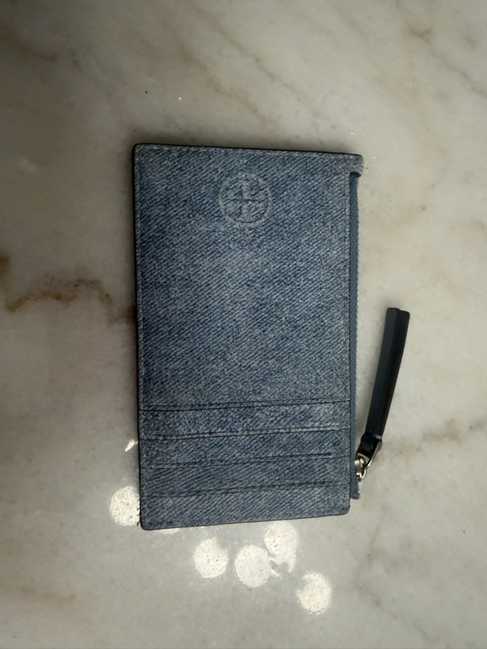 Tory Burch Denim Wallet